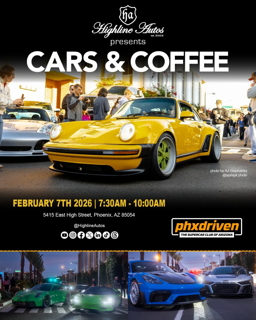 Best HD Pictures about  Highline Autos Cars And Coffee  with No AI Images